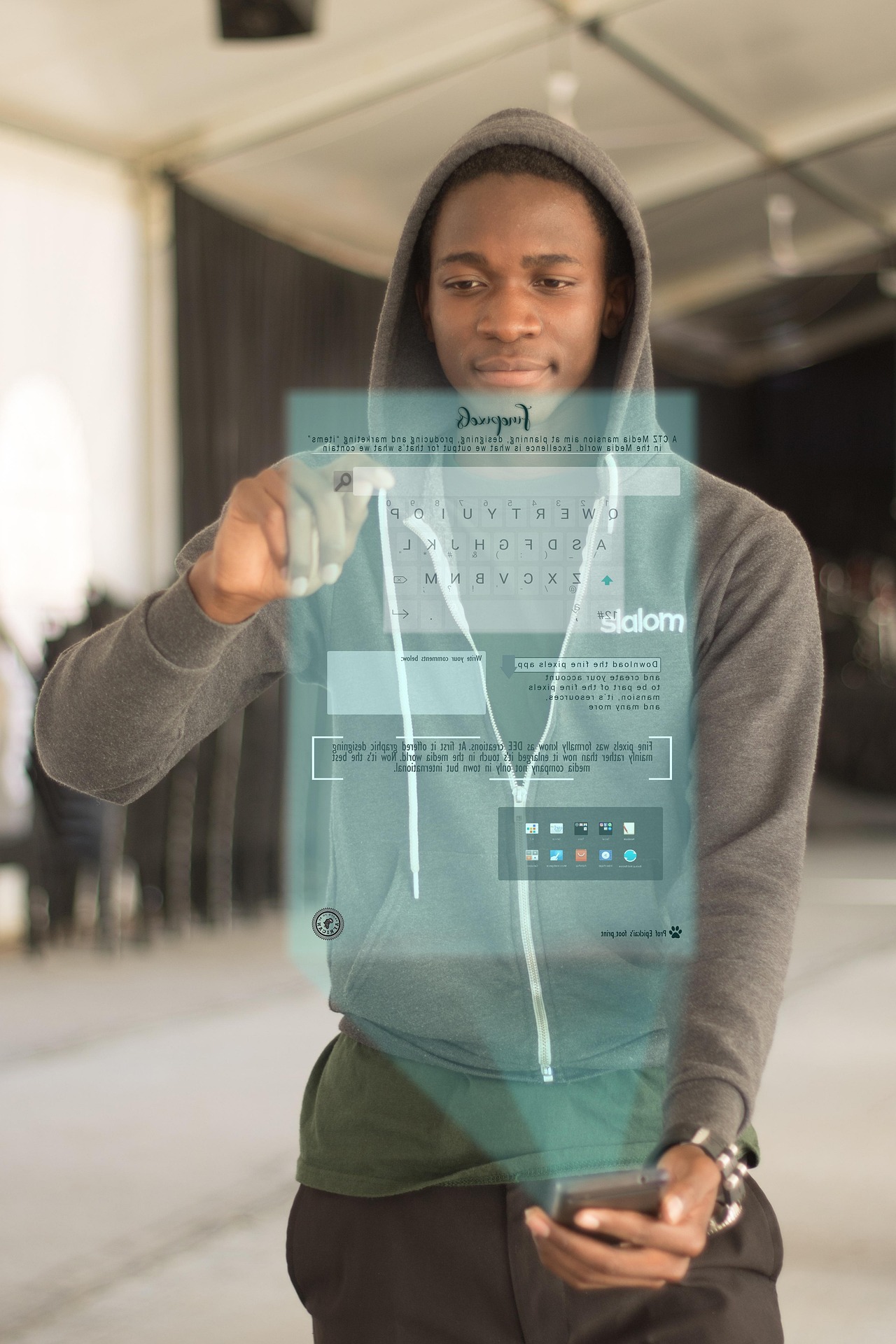 Holoscreen